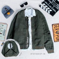  Mix áo thun, áo khoác và quần jean plust-st10 