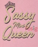  [12-13kg ; 15-16kg] Áo Thun Tay Dài Bé Gái PL - Hồng Nhạt Sassy 