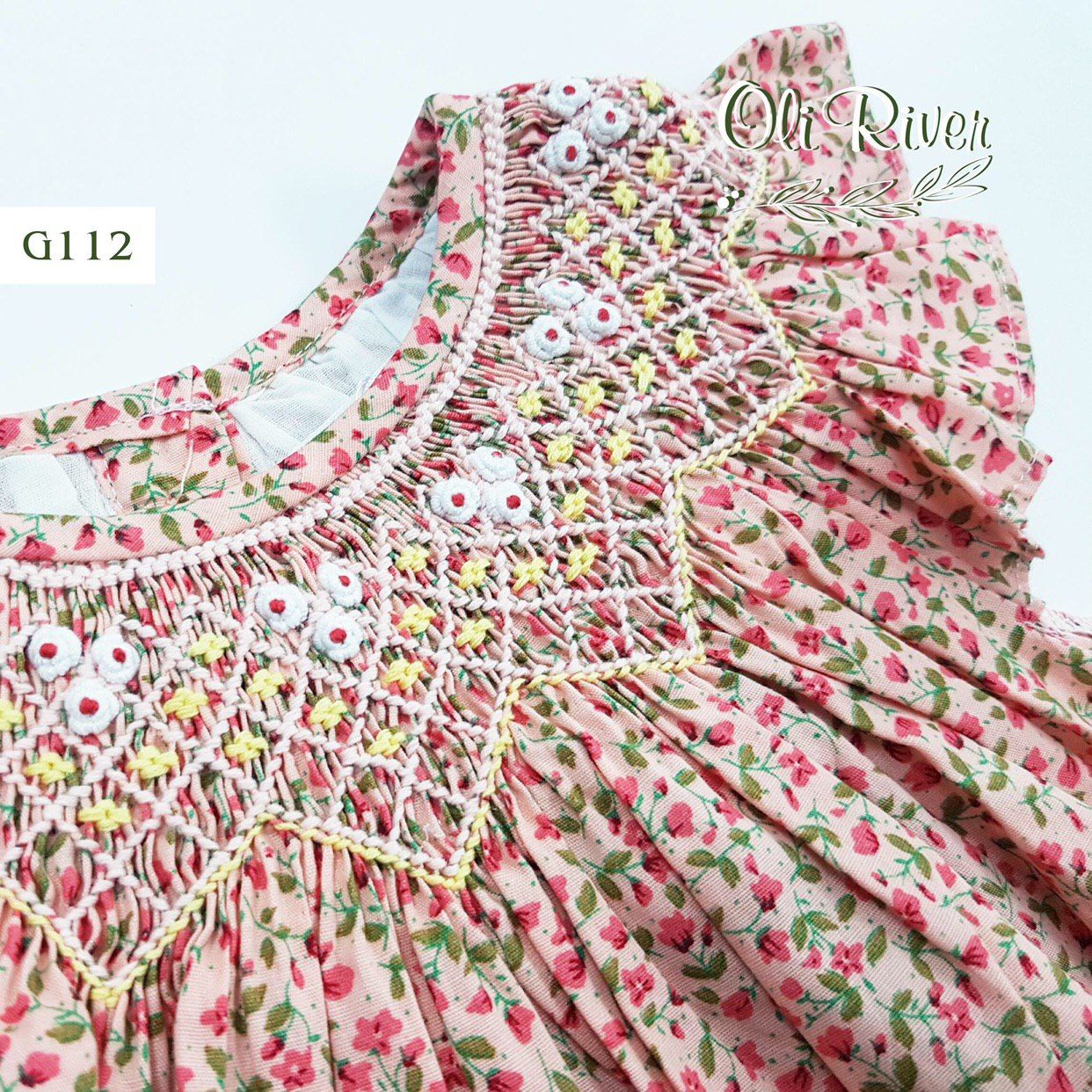  [10-11kg] Đầm Cánh Tiên Cotton [Girl] - Hồng Hoa 
