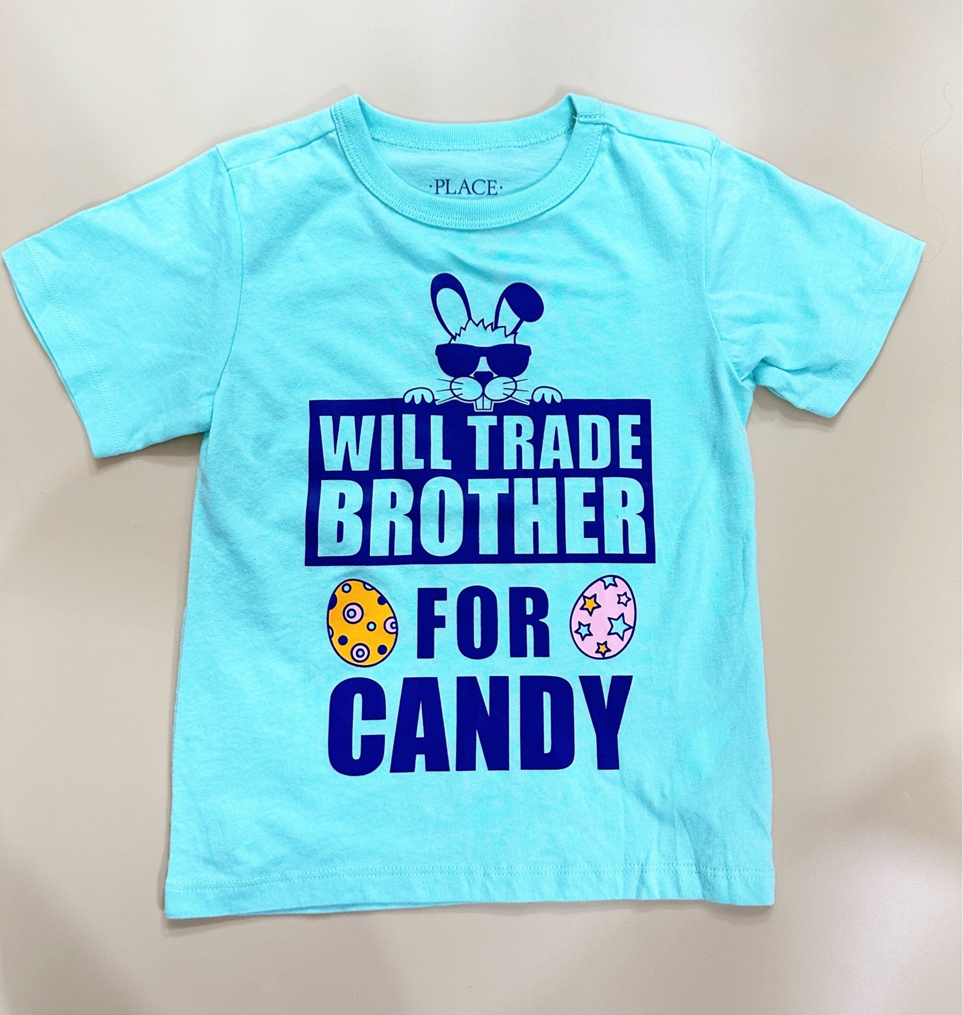 14-16kg XS Áo thun tay ngắn bé trai PL- Xanh Will.Trade Brother AT32