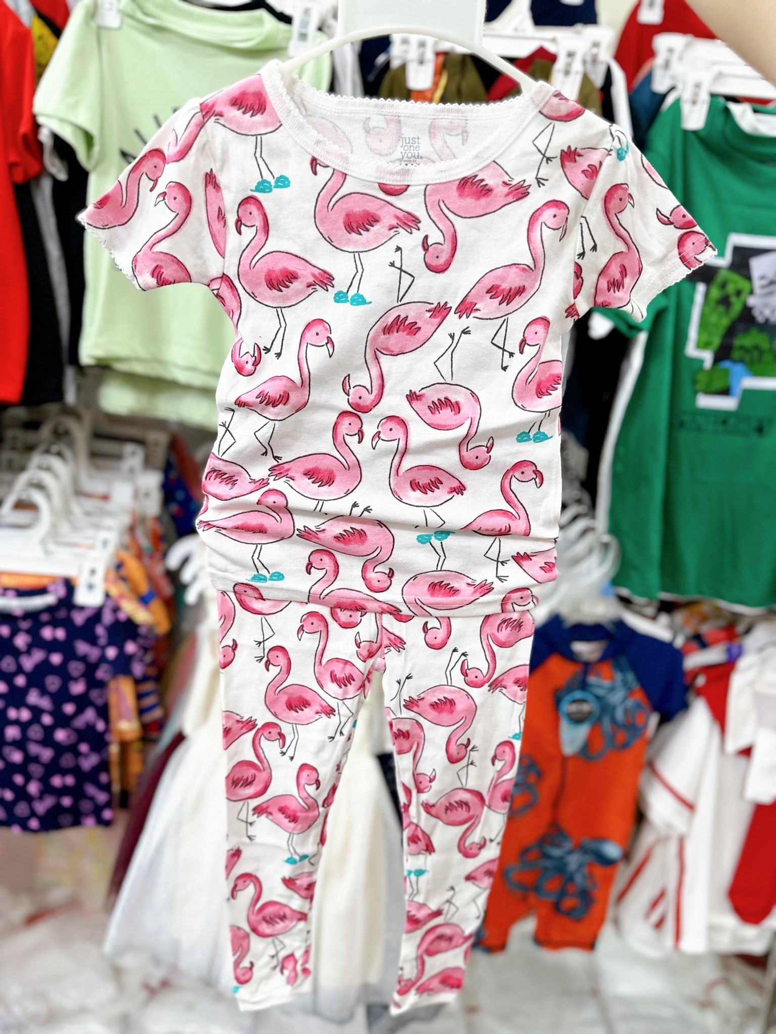 6-9kg; 14-15kg; 18-19kg Set 2 đồ bộ tay ngắn quần dài cho bé gái-S2b02G