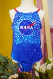  [14-16kg] Đồ Bơi Bé Gái - Xanh Nasa 