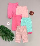  [0-6m; 18-24m] Set 5 Quần Dài Jogger Bé Gái Geo - Combo ngẫu nhiên 