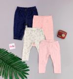  [3m-9m] Set 4 Quần Legging Bé Gái - Combo ngẫu nhiên 