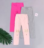  [6-12m; 4-5T] Set 3 Quần legging Pl & G.p Bé Gái  - Combo ngẫu nhiên 