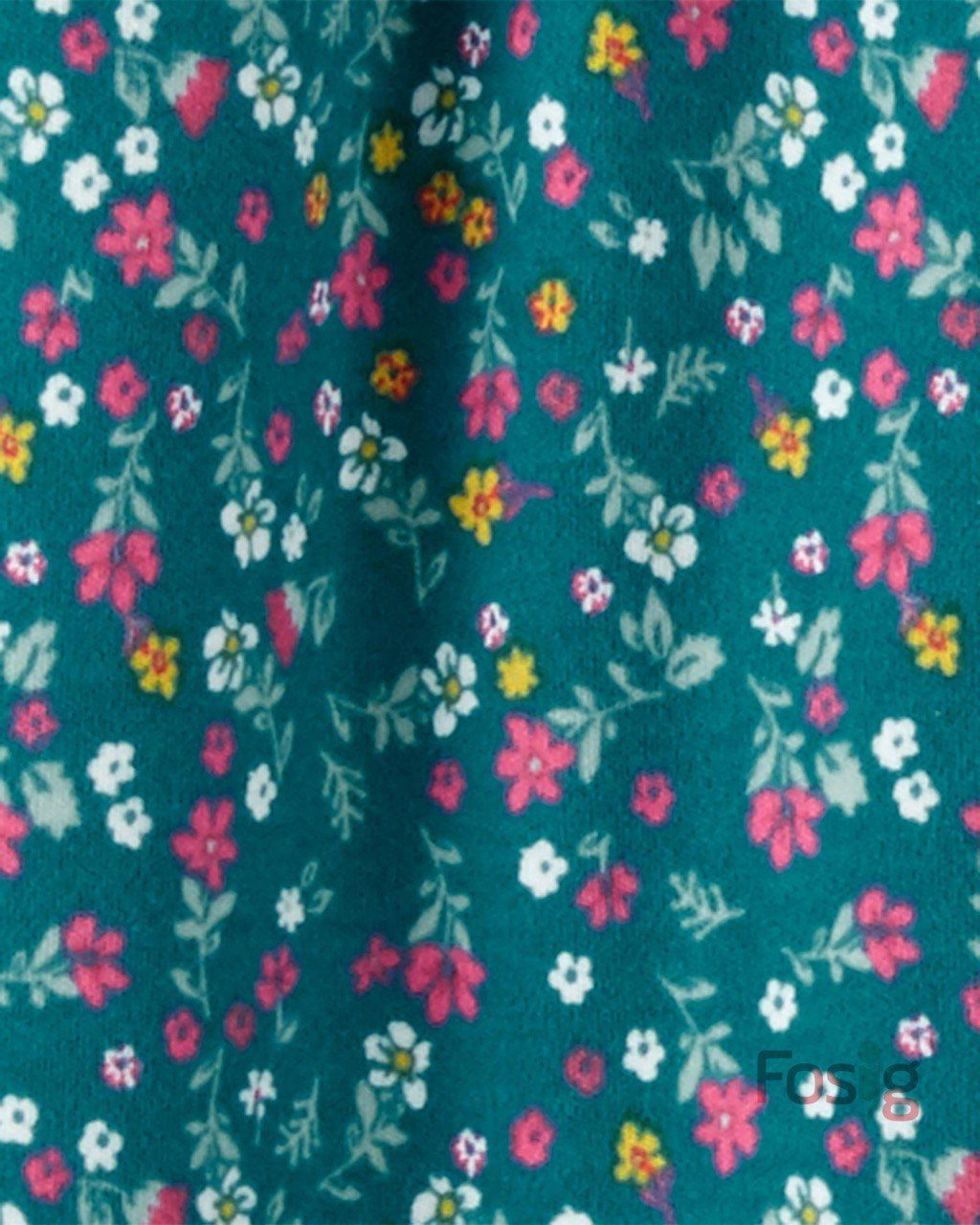 Sleepsuit Bé Gái Carter's - Xanh Bích/Hoa