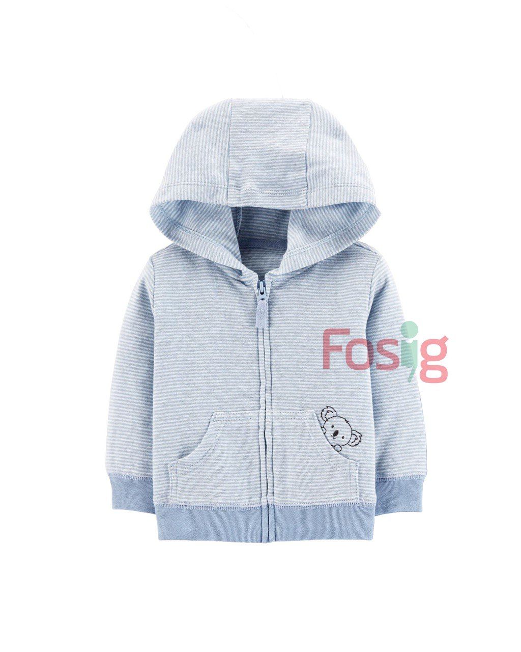  [3M] Áo Khoác Cotton Bé Trai Cter - Sọc Xanh Trời 