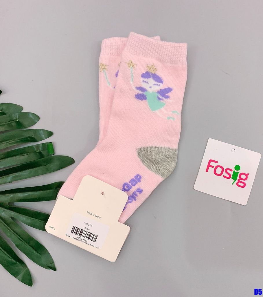 Vớ Cho Em Bé Gái BabyGp - Hồng Cô Tiên