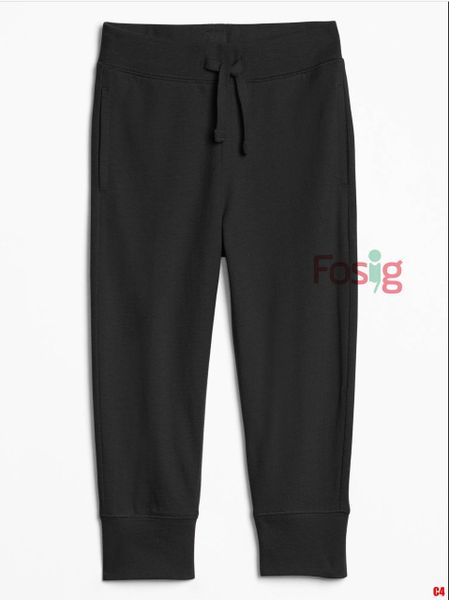  [16-20kg] Quần Jogger Bé Trai GP - Đen Trơn 