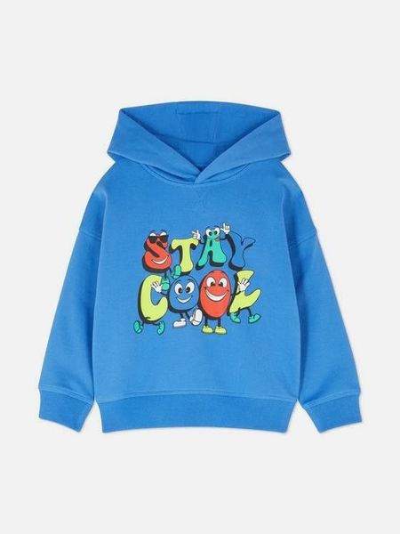  [15-19kg] Áo Hoodie Nỉ PM Bé Trai - Xanh Stay Cool 