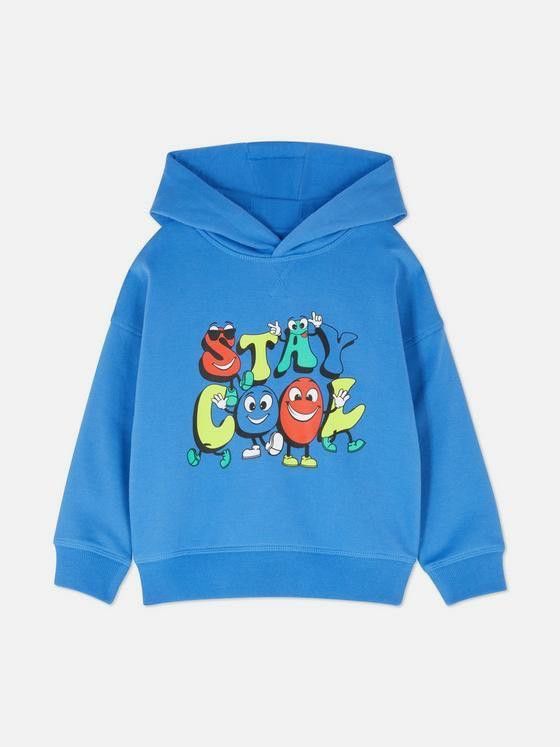  [15-19kg] Áo Hoodie Nỉ PM Bé Trai - Xanh Stay Cool 