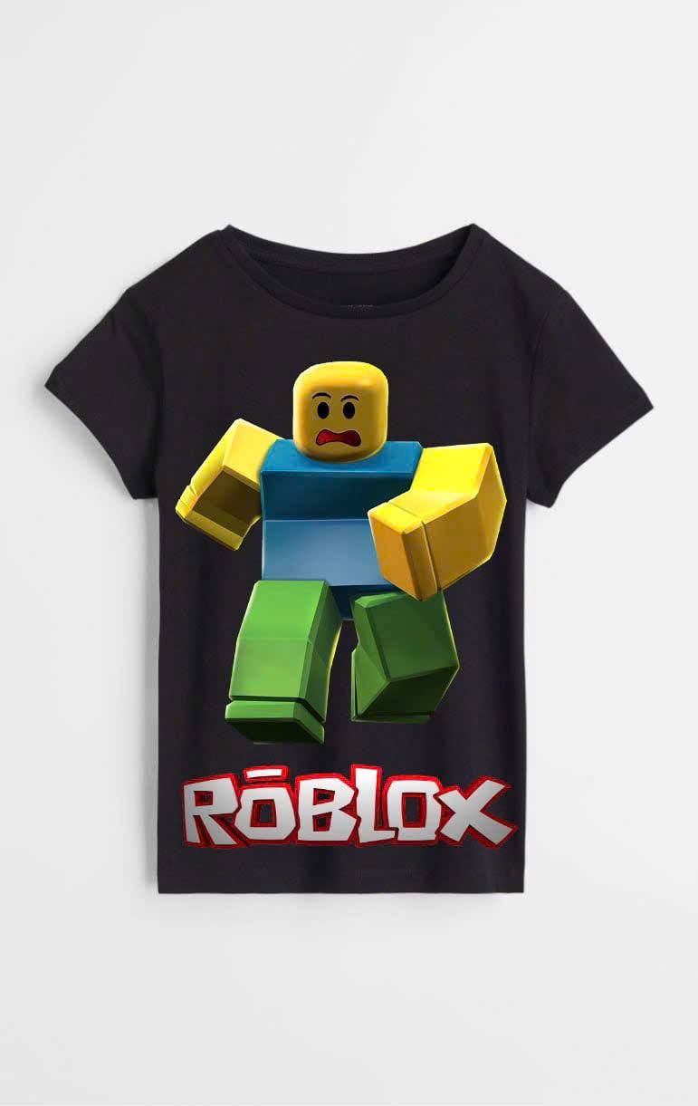 25-30kg; 35-45kg XS-2XL Set 3 áo ROBLOX, áo minecraft tay ngắn xịn. Tự tin, Cực ngầu- S3A17