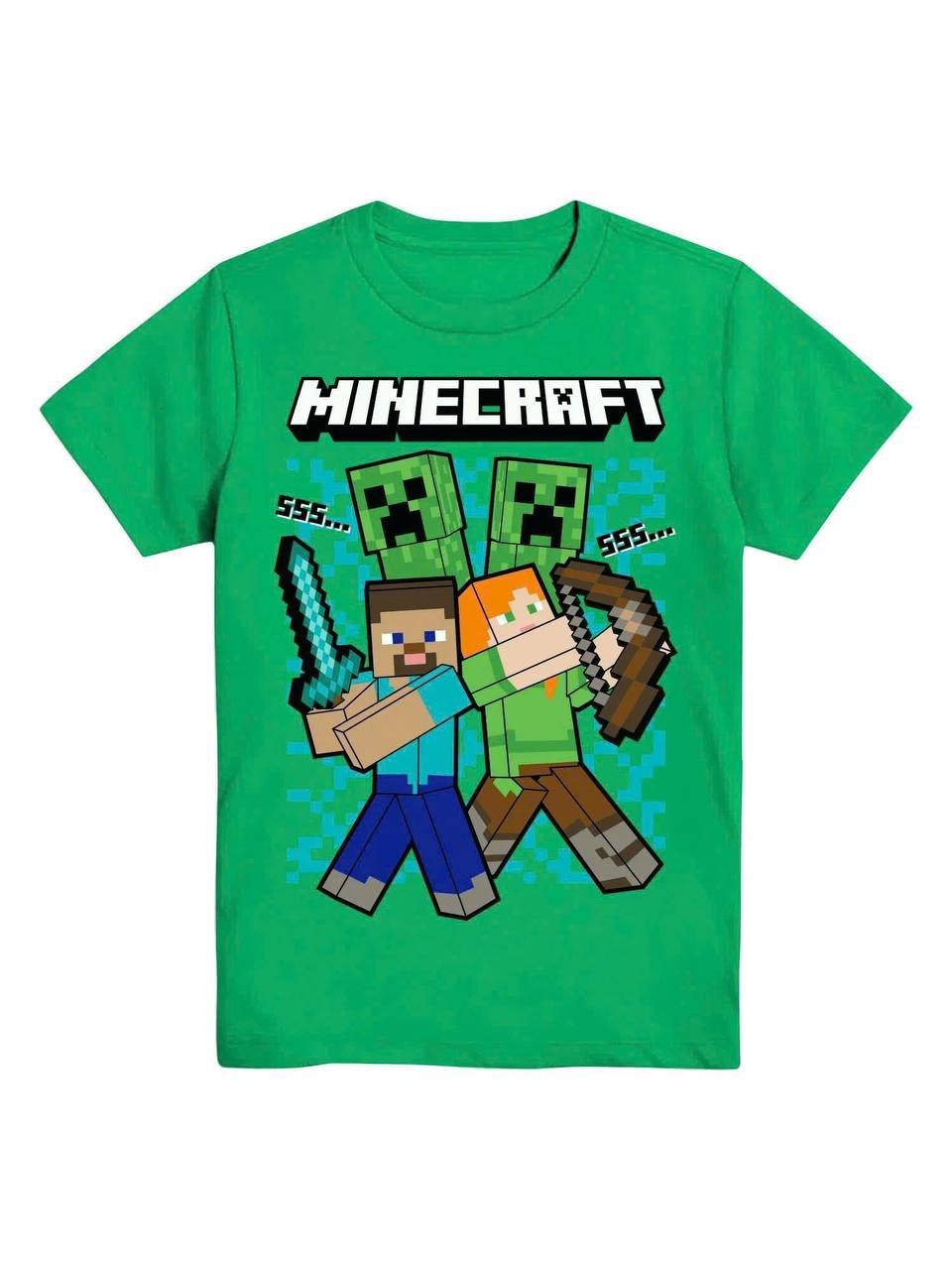 25-30kg; 35-45kg XS-2XL Set 3 áo ROBLOX, áo minecraft tay ngắn xịn. Tự tin, Cực ngầu- S3A17