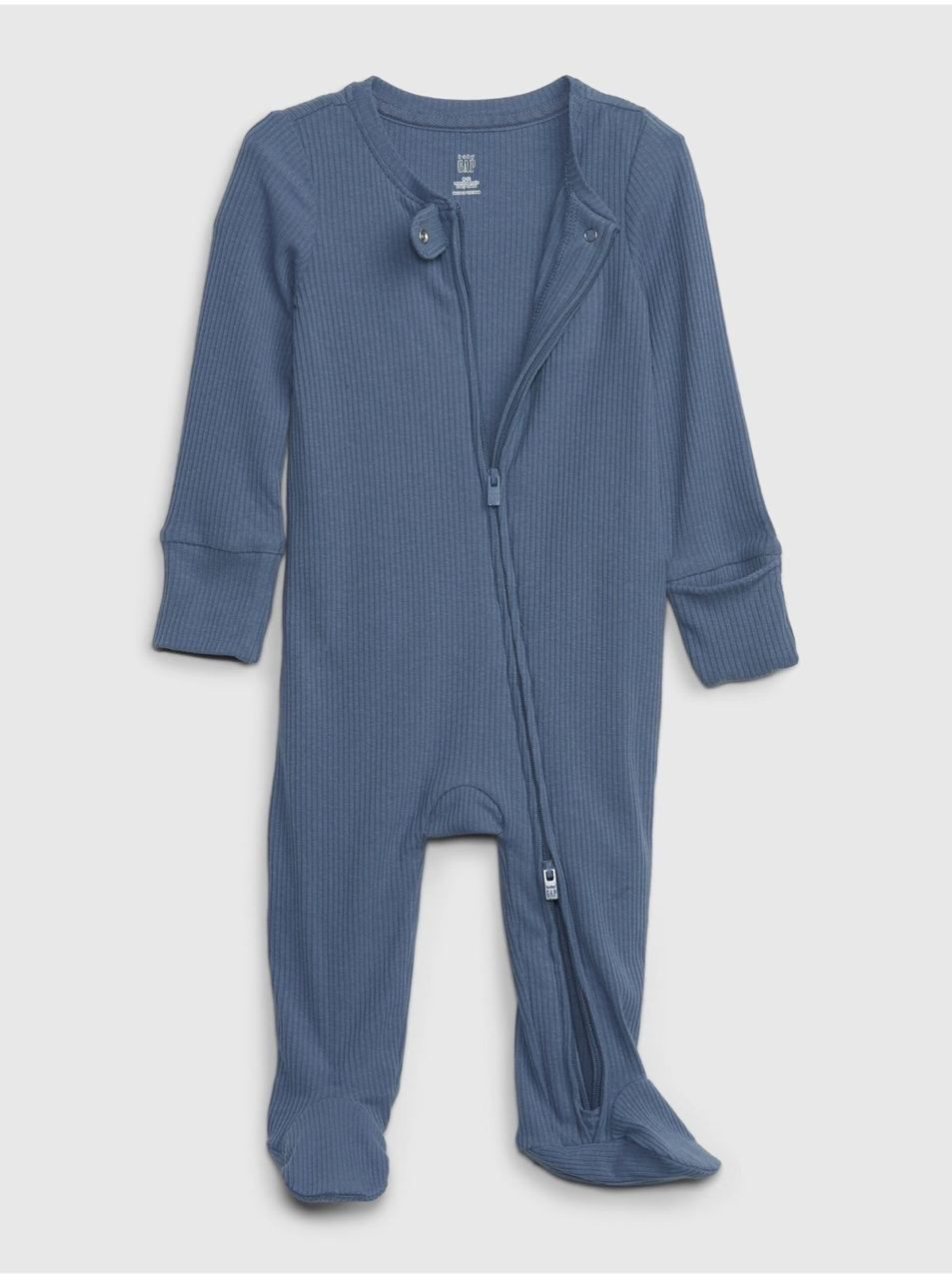 6m-9m Sleepsuit tay dài có vớ ,co giãn 4 chiều, thoáng khí GP- Xanh xám vớ SL15