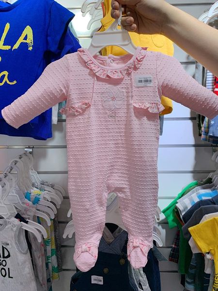  [0-6m] Sleepsuit Mayoral Bé Gái - Hồng Nhạt Bông 