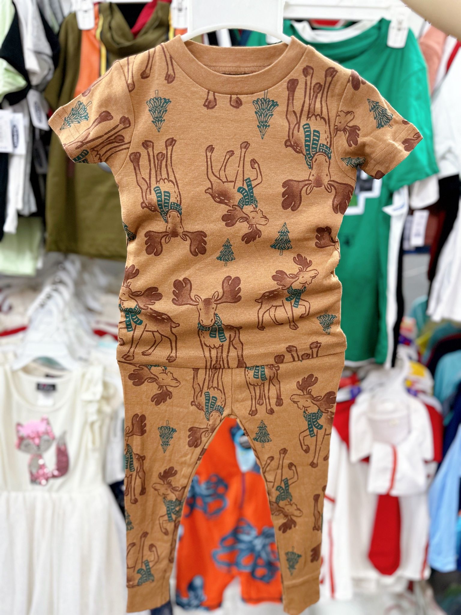 6-17kg; 28-30kg Set 2 đồ bộ tay ngắn quần dài cho bé trai-S2b02T