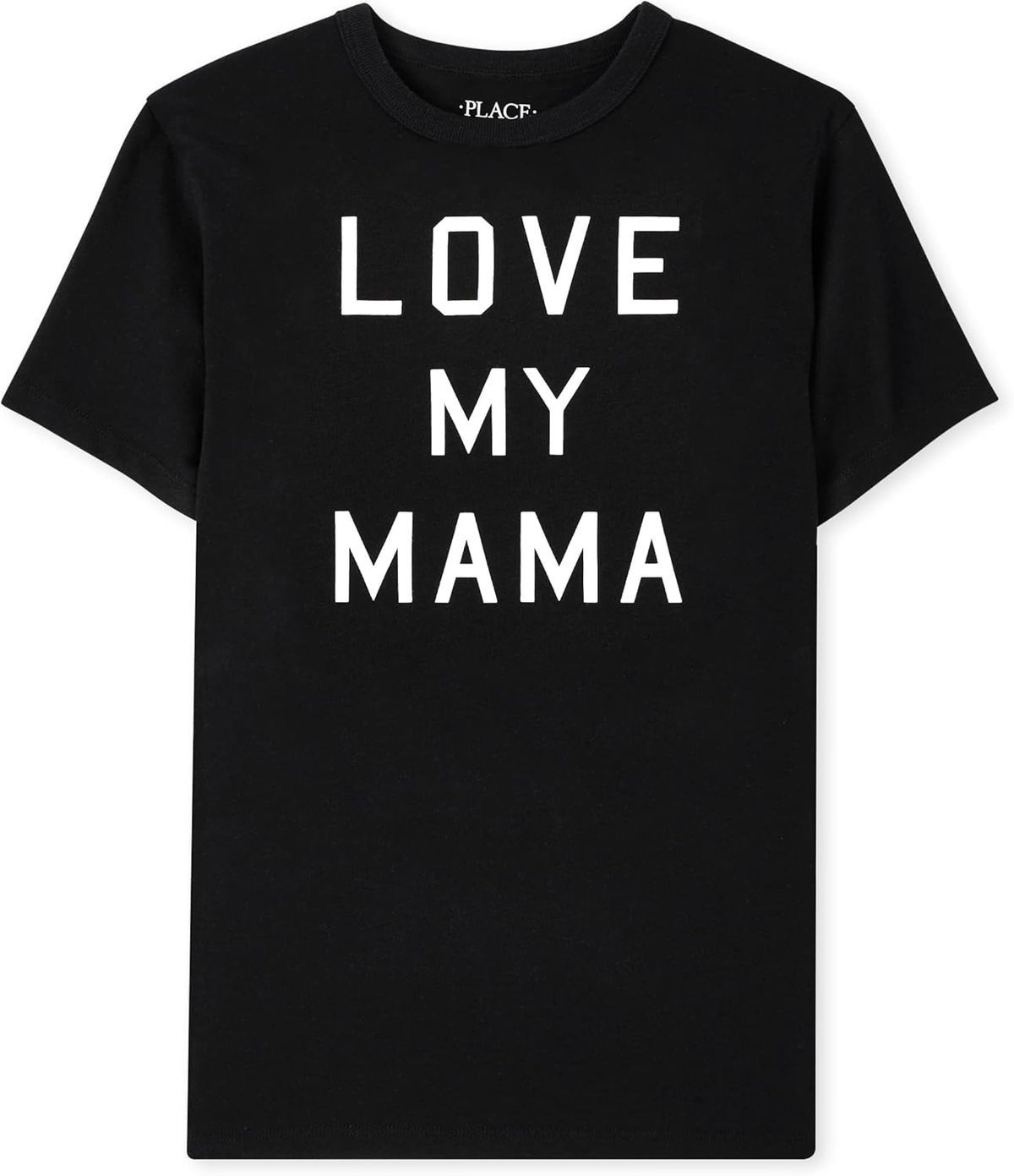 39-44kg L Áo thun tay ngắn bé trai PL- Đen Love My.Mama AT32