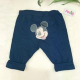  [0-3m] Quần Dài Bé Trai AB - Navy Mickey 