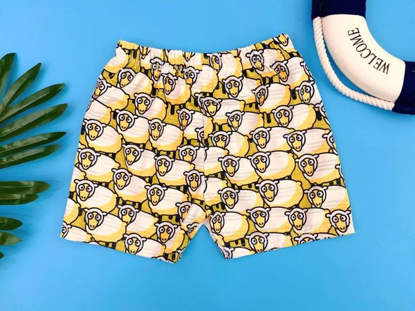  [8-11kg] Quần Short Lynh Kids [Boy] - Vàng/Cừu 