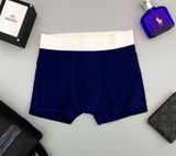  [ XS-S-L ] Quần boxer Nam  HM  - Navy/Đai Trắng 