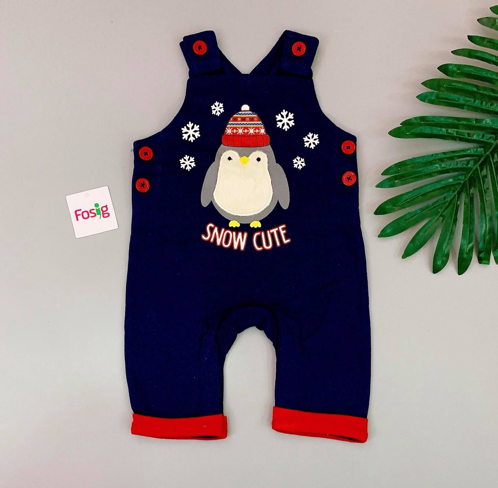  [0-3m] Yếm Bé Trai  MC - Navy Snow Cute 