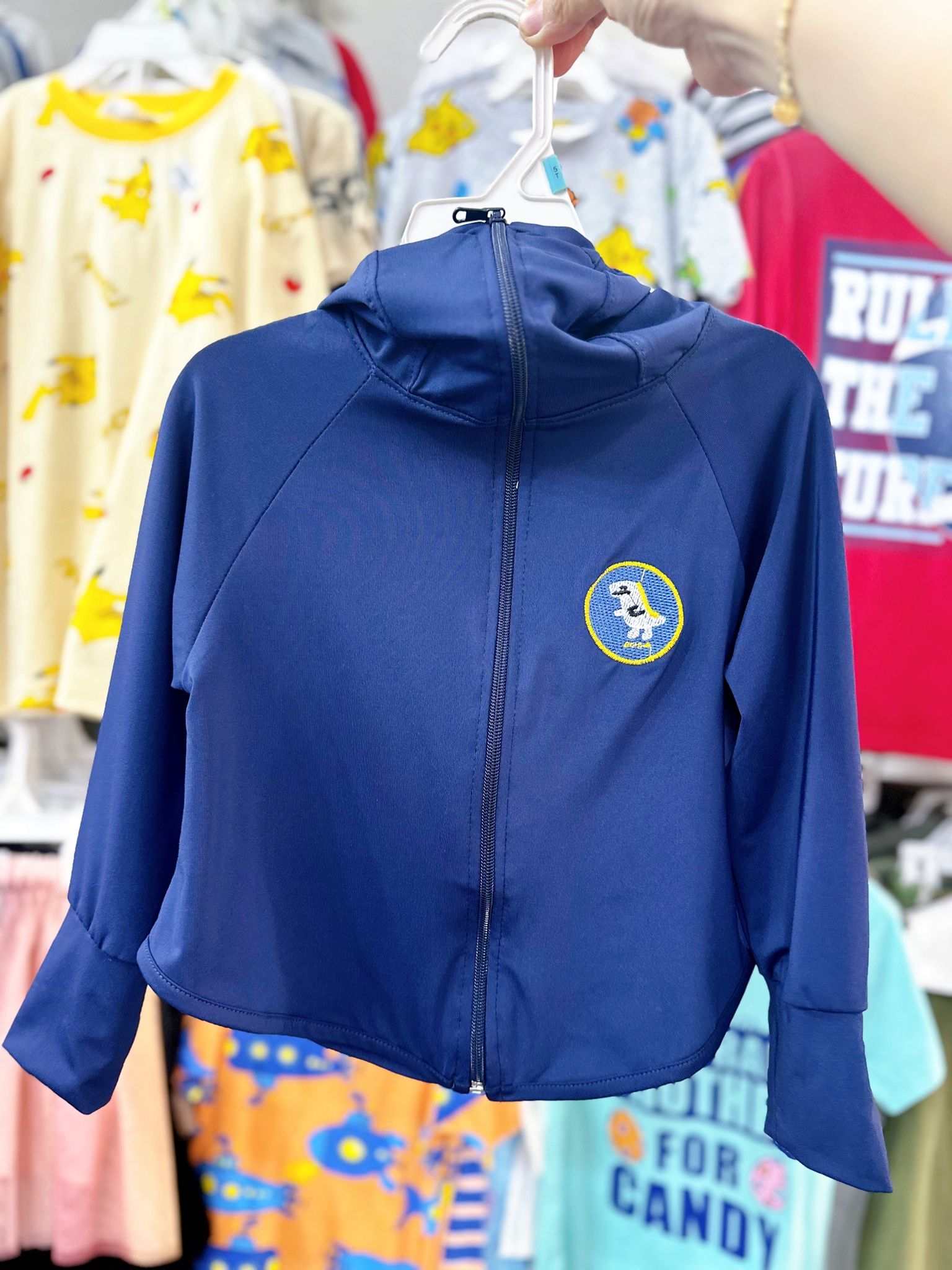 9-18kg Áo khoác vài Uni.qlo thoải mái cho bé, che nắng gió sương- Xanh Navy ACN1