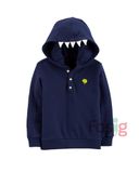  [0-12m] Áo Hoodie Bé Trai Cter - Navy 