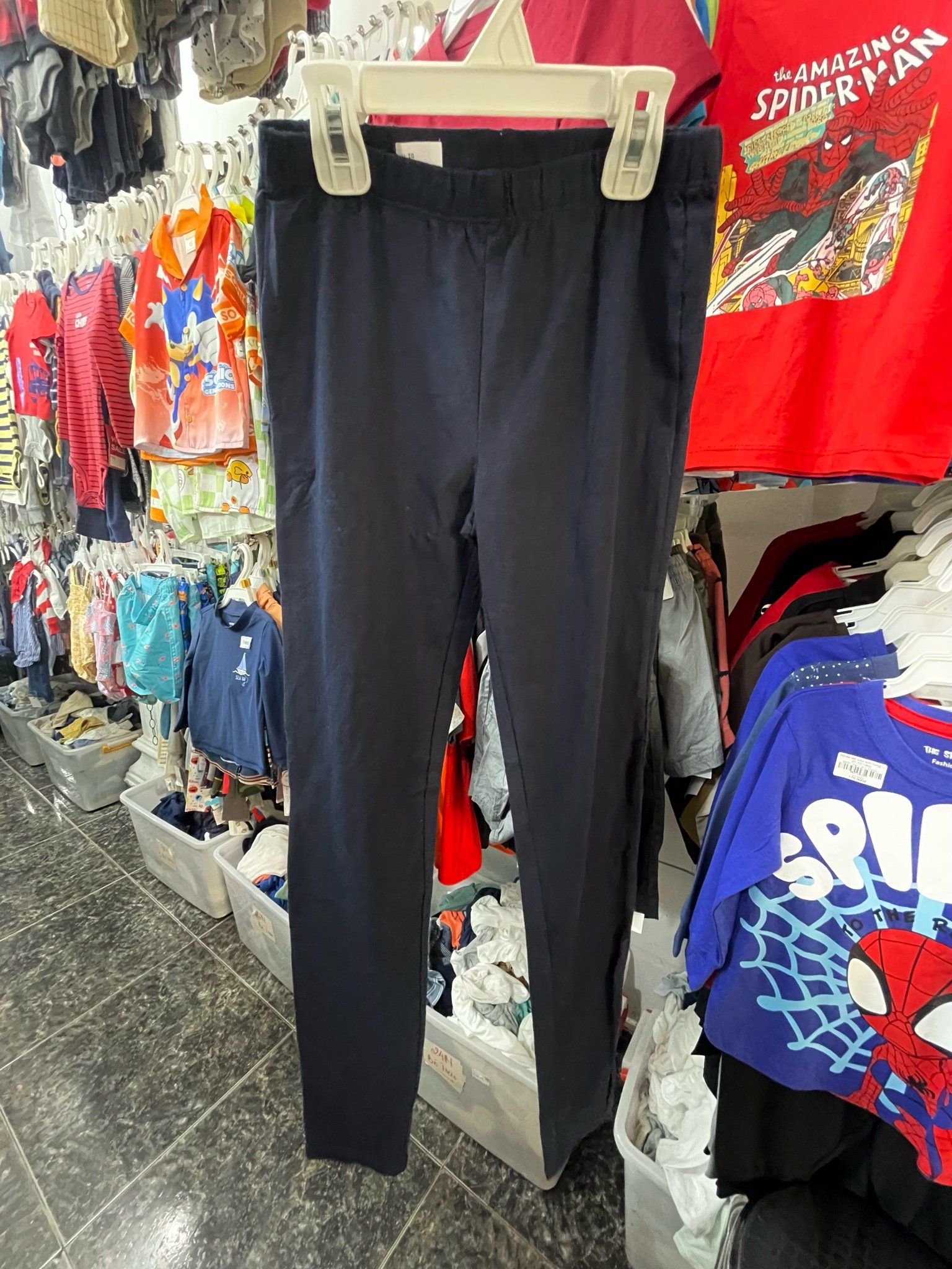 Quần legging bé gái GP- legging navy trơn