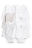  [0-6m, 8-15kg] Set 2 Bodysuit Tay Dài Bé Trai HM - Combo ngẫu nhiên 