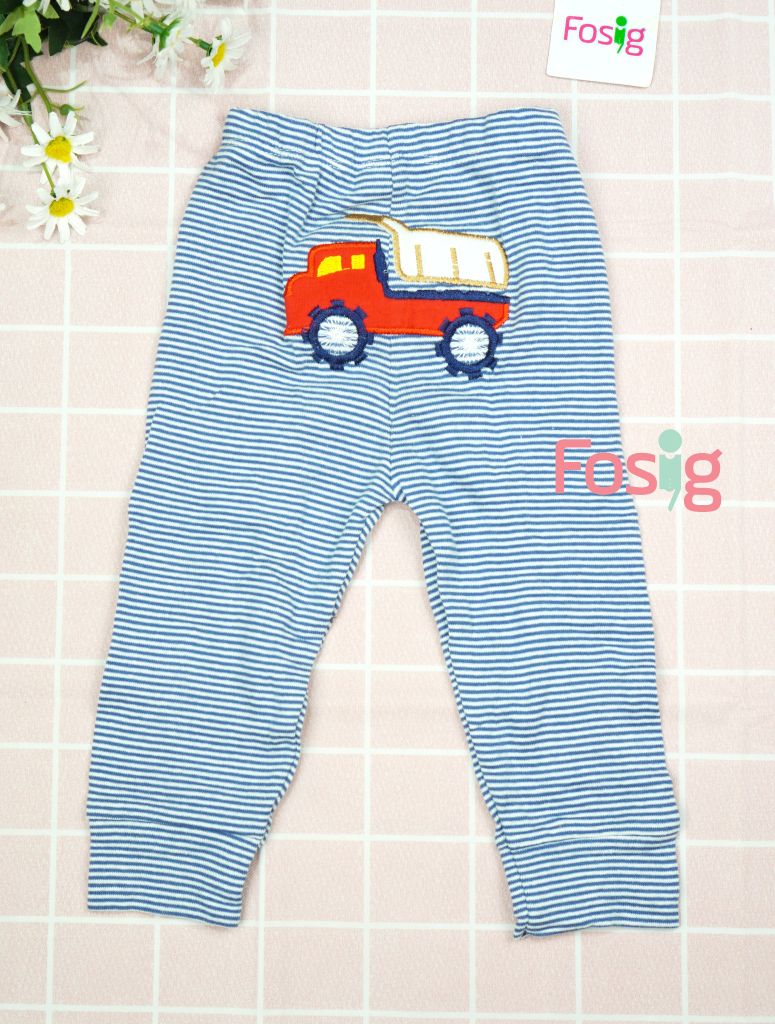  [7-8kg] Quần dài thun cotton cho bé trai - SX Xe Ben Đỏ 