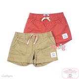  [21-33kg] Set 2 Quần Short Kaki Bé Gái ON220 - Combo màu ngẫu nhiên 