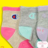  12-24m Set 3 Vớ Champion JD bé gái 