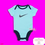  [6-9m] Bodysuit Tay Ngắn Bé Trai NK - Xanh Trời NK Navy 