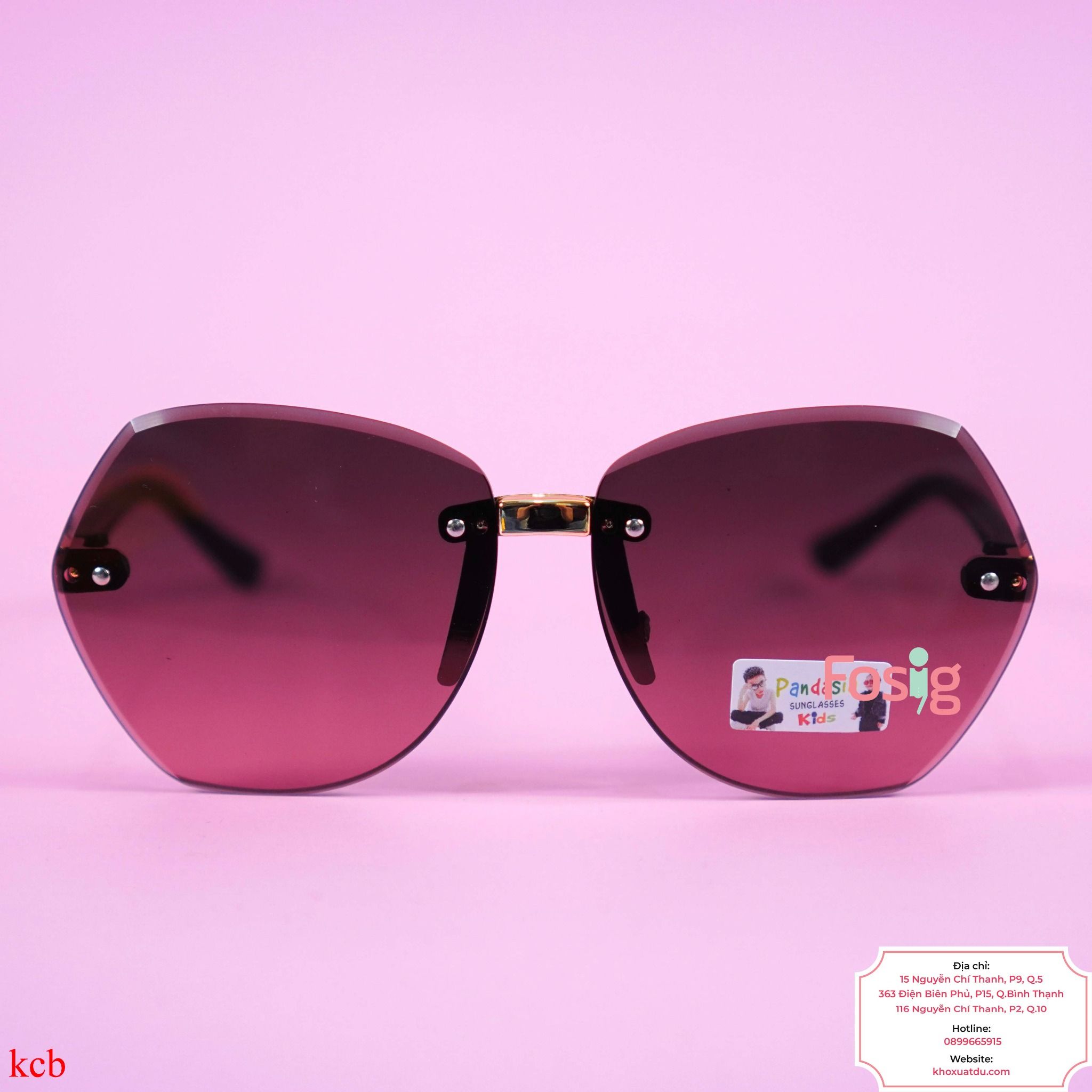 Mắt Kính Cho Bé Unisex - Đen Nâu DN01