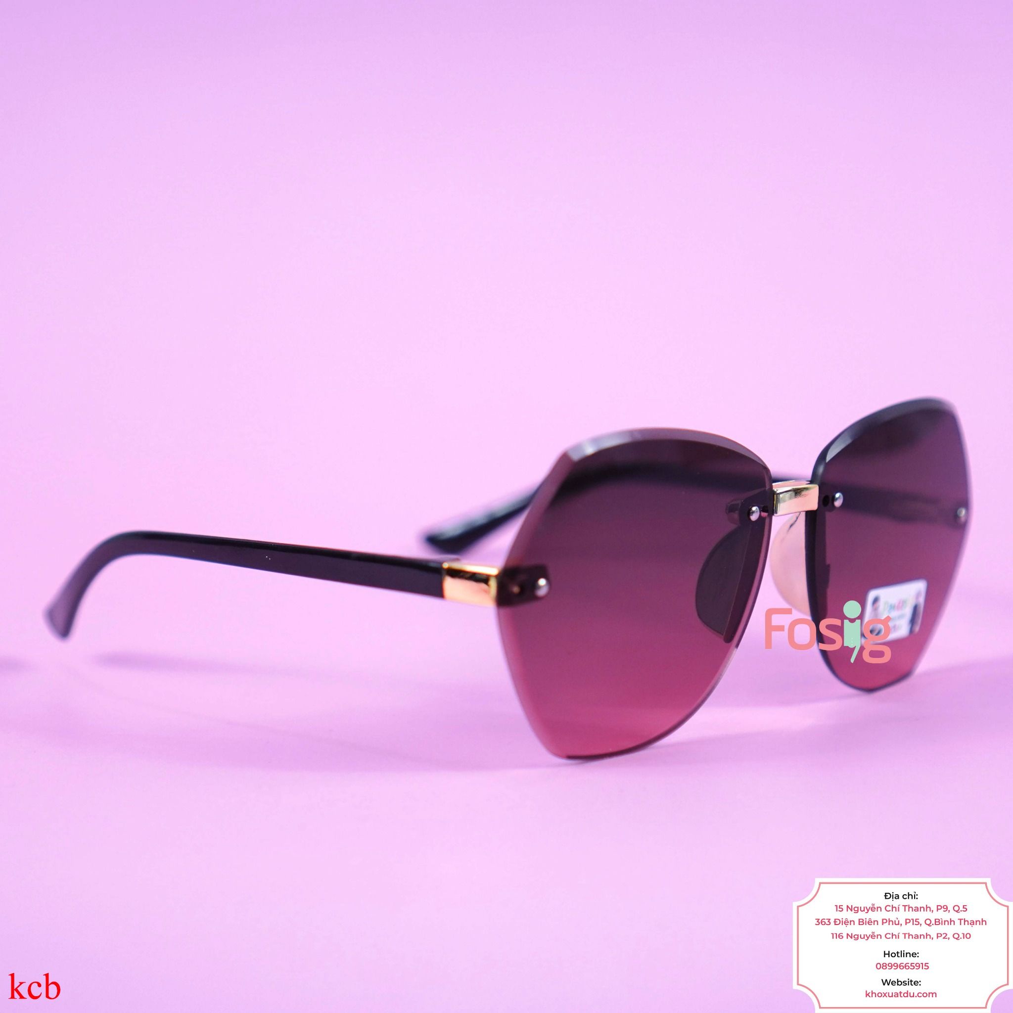 Mắt Kính Cho Bé Unisex - Đen Nâu DN01
