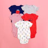  [0-24m] Bodysuit Lẻ Tay Ngắn Bé Gái Cter - Hàng tuyển chọn 