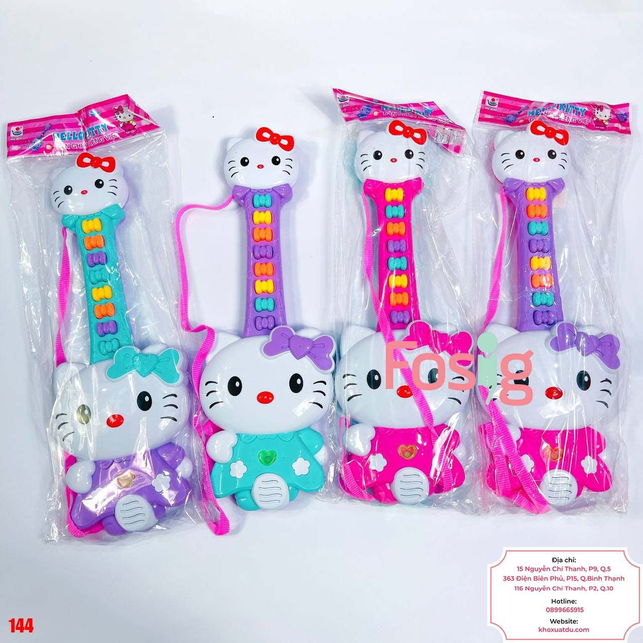 Đàn Guitar Hello Kitty Pin