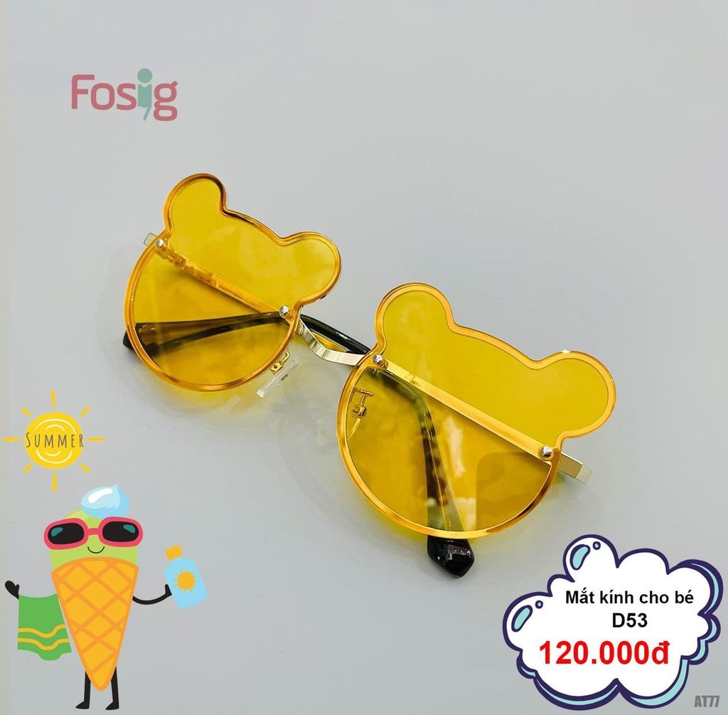 Kính Râm Đi Biển Cho Bé - Gấu