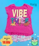  [9-10kg; 15-16kg] Set Đồ Bộ Đùi Bé Gái DN - Hồng Vibe 