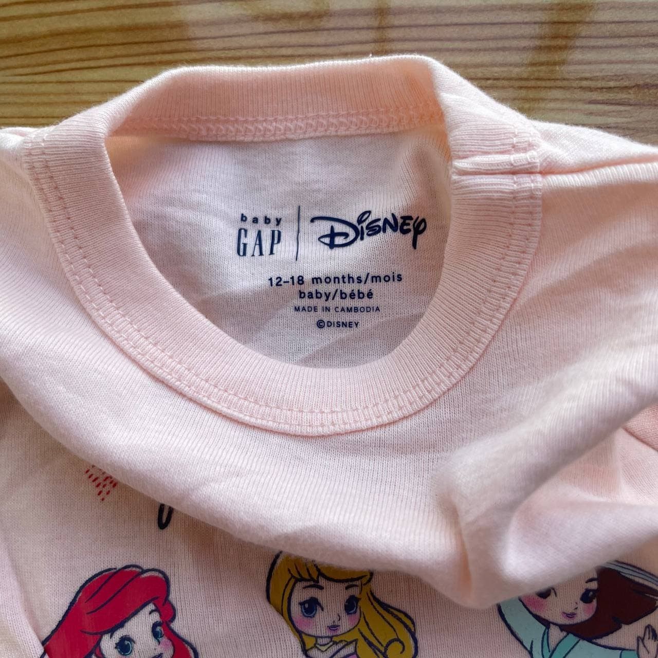 [9-16kgSet Đồ Bộ Đùi Bé Gái Baby GP - Hồng Princesses