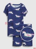  [13-14kg; 17-18kg; 22-23kg] Set Đồ Bộ Đùi Bé Gái Baby GP - Navy Ngựa 