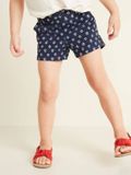  [13-14kg] Quần Short Kaki Bé Gái ON - Navy Lá Trắng 