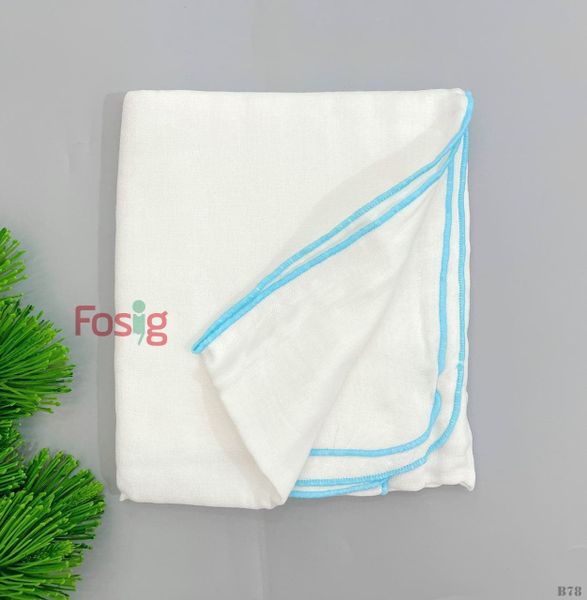  Khăn Xô Pigeon Cloth Unisex KX01 - Viền Xanh Trời 