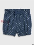  [3m-6m] Quần Bí Bé Gái GP - Navy Chấm 