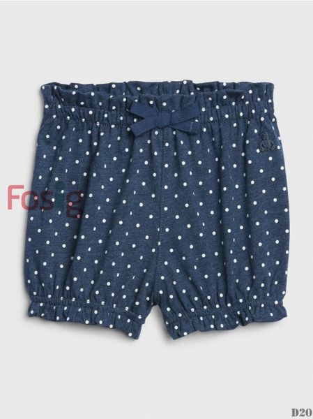  [3m-6m] Quần Bí Bé Gái GP - Navy Chấm 