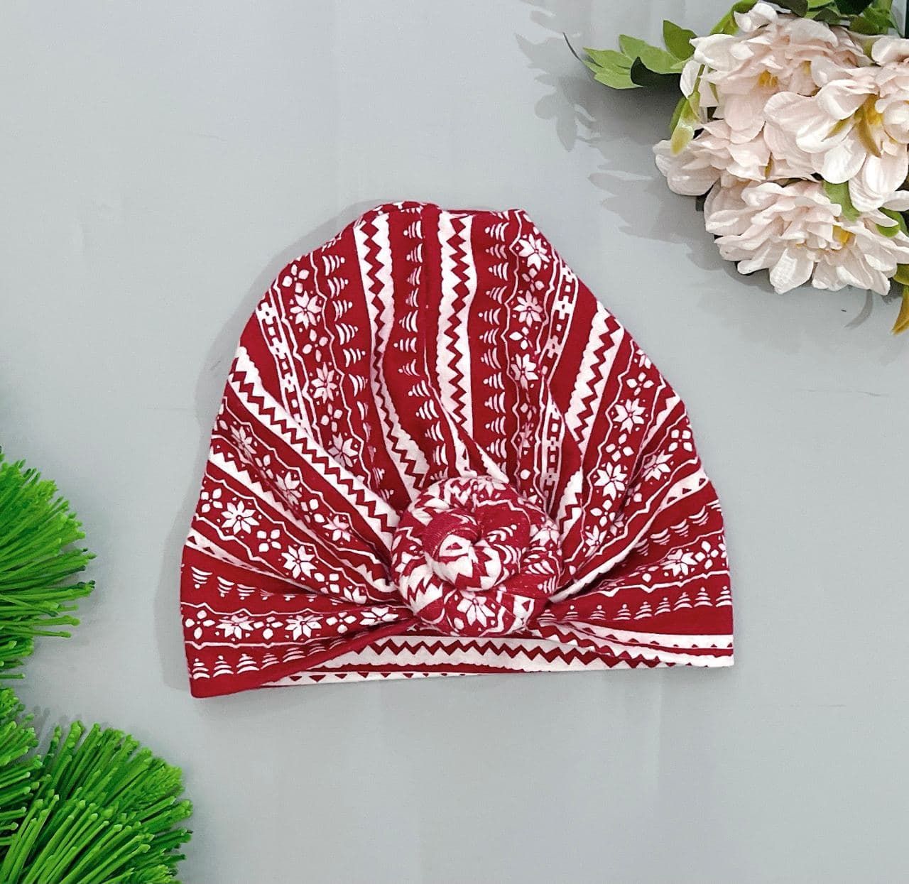 Nón Thun Bé Gái - Họa Tiết Xoắn Ốc
