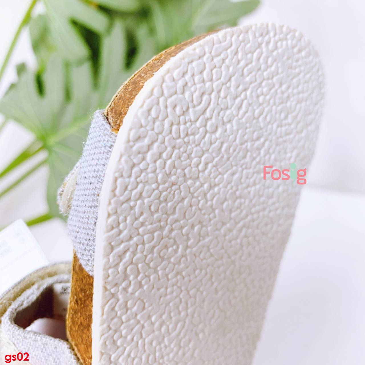  [11.5cm ; 13,5cm ; 19.5cm] Giày Sandal Bé Gái Nxt - Xám Kim Tuyến 