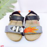  [12,5-13cm ; 16cm ; 17,5-19,5cm] Giày Sandal Bé Trai NXT - Đen Xám Tên lửa 