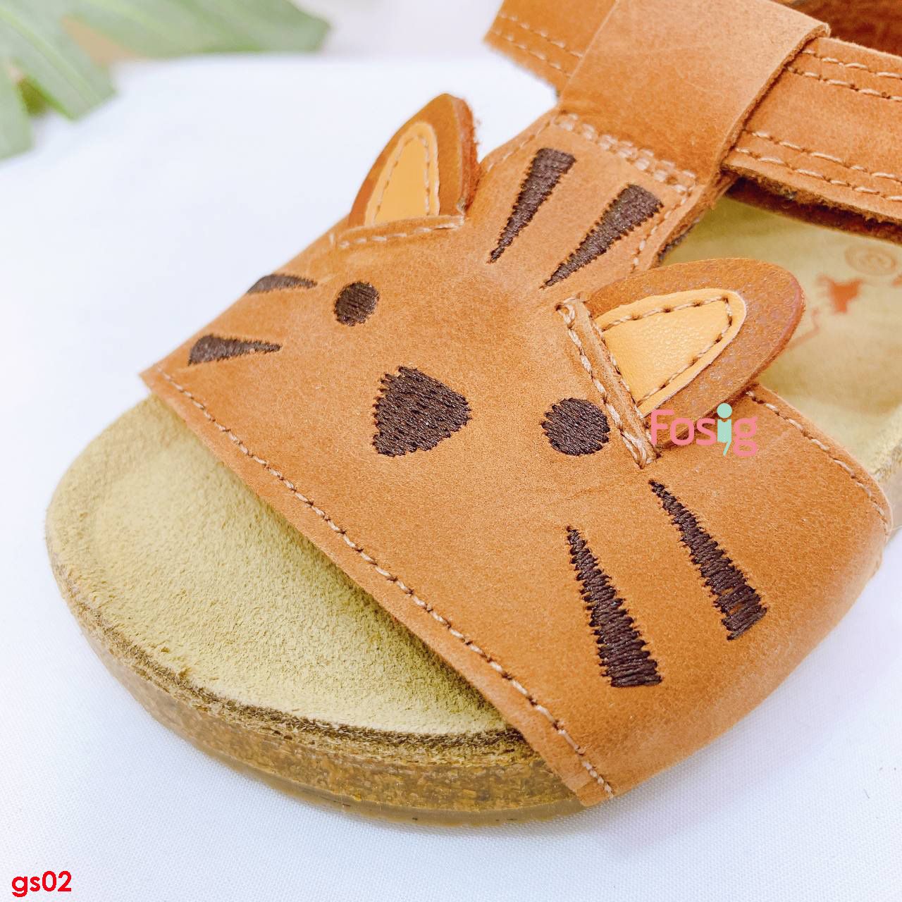  [12.5cm ; 14cm ; 18-18,5cm] Giày Sandal Bé Trai NXT - Nâu Hổ 