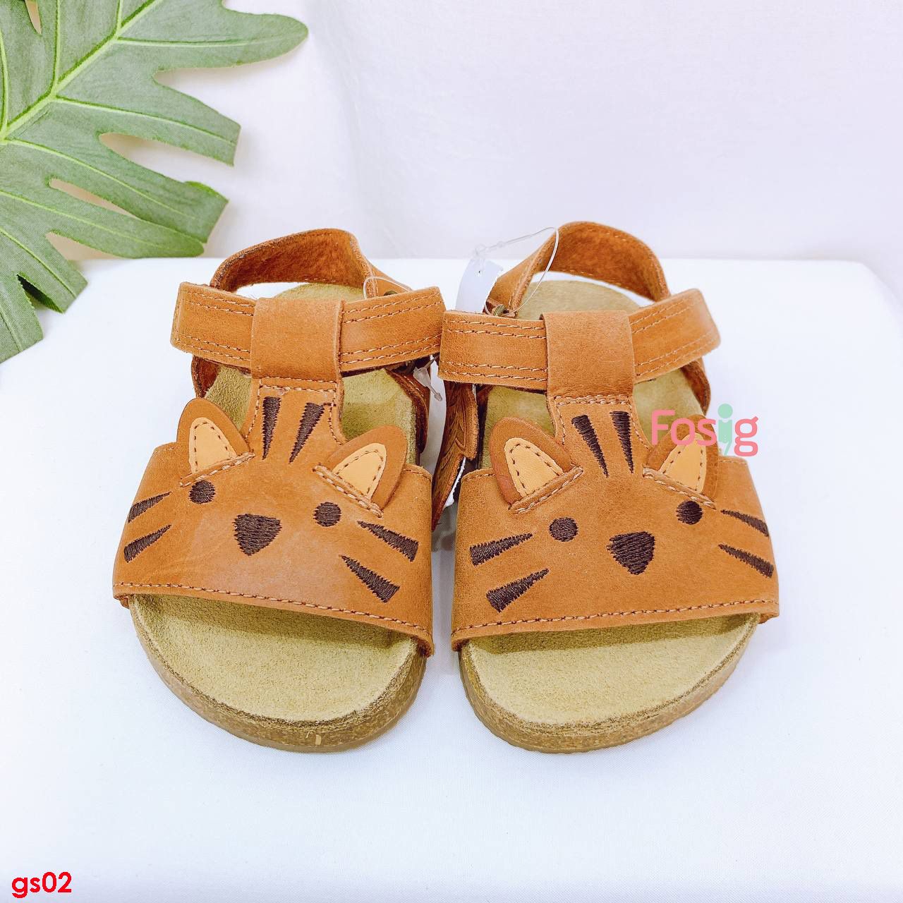  [12.5cm ; 14cm ; 18-18,5cm] Giày Sandal Bé Trai NXT - Nâu Hổ 